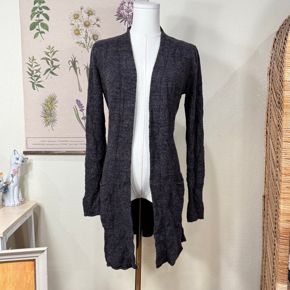 Barefoot Dream Cinch Back Cardigan Sweater Gloomy Coquette Vanilla Girl Basic XS